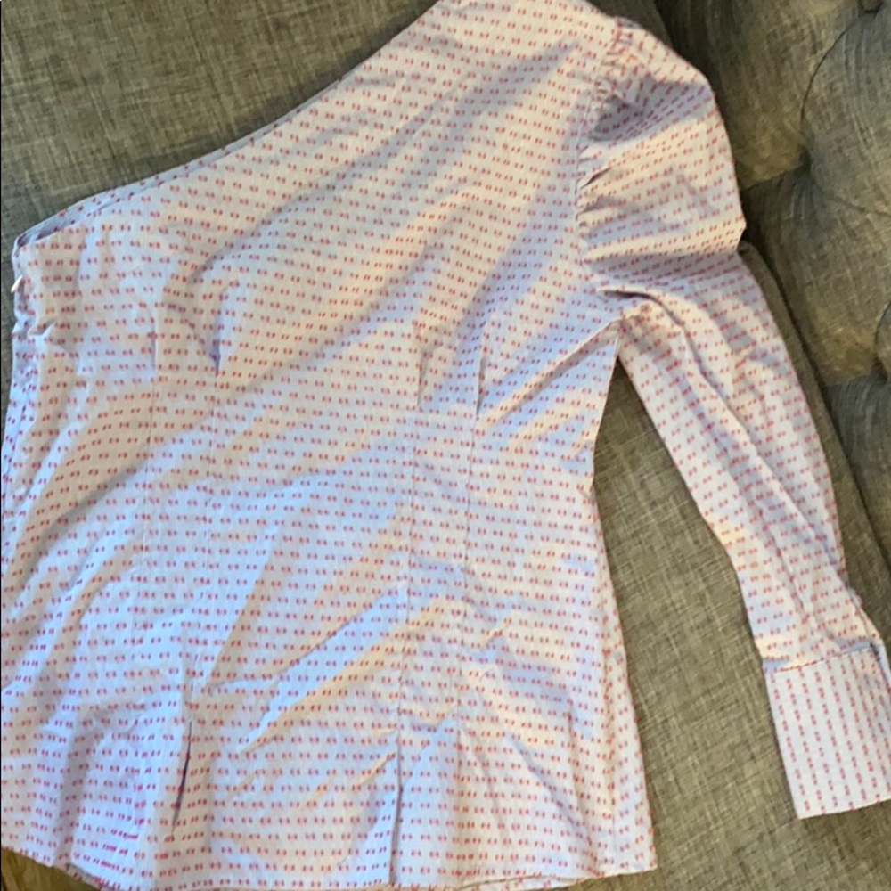 One shoulder long sleeve top - Picture 3 of 4